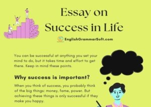 Essay on Success in Life (1500 Words)