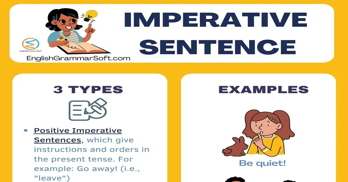 Imperative Sentences (Examples & Types)