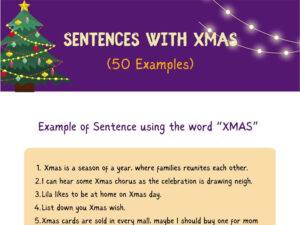 Sentences with Xmas (50 Examples)